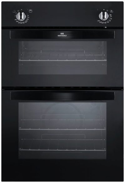 New World NW901DO Built-in Double Oven - Black.